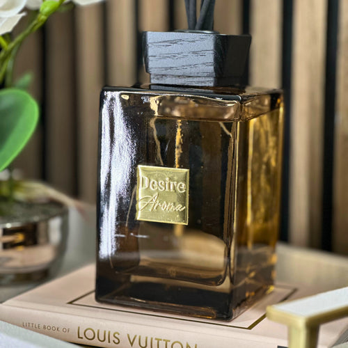 Desire Aroma Oud Wood 500ml Reed Diffuser Lesser & Pavey Ltd