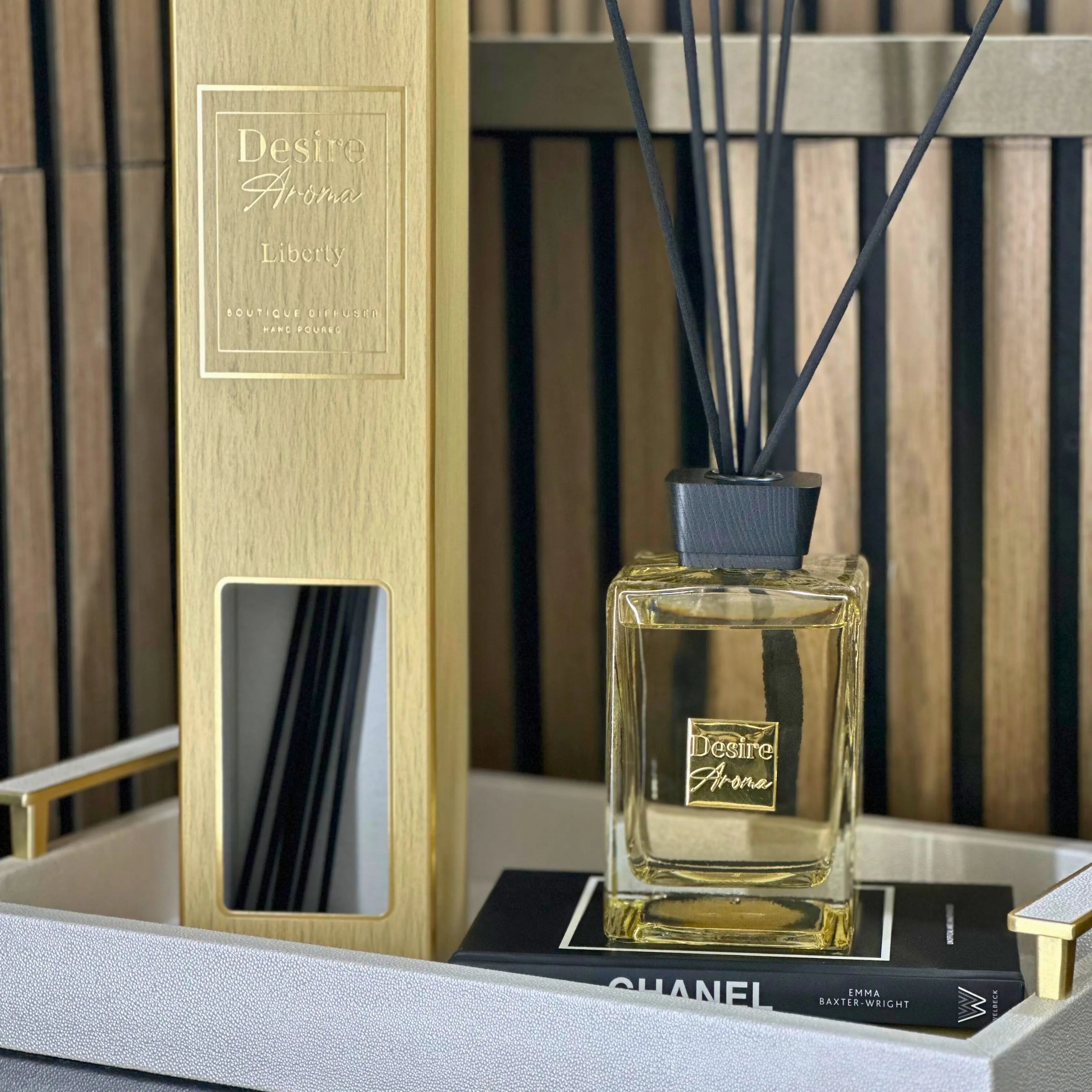 Desire Aroma Liberty 500ml Reed Diffuser Lesser & Pavey Ltd