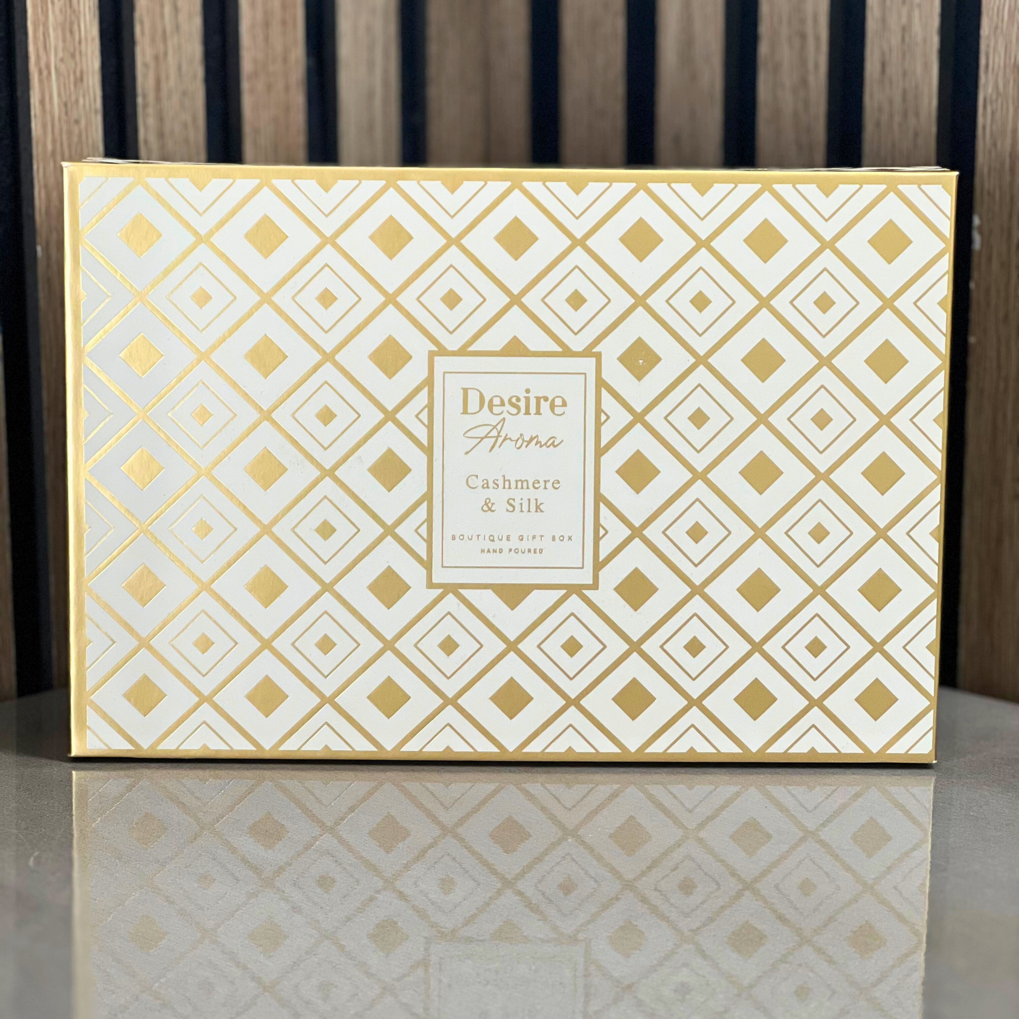Desire Aroma Cashmere & Silk Gift Set Lesser & Pavey Ltd
