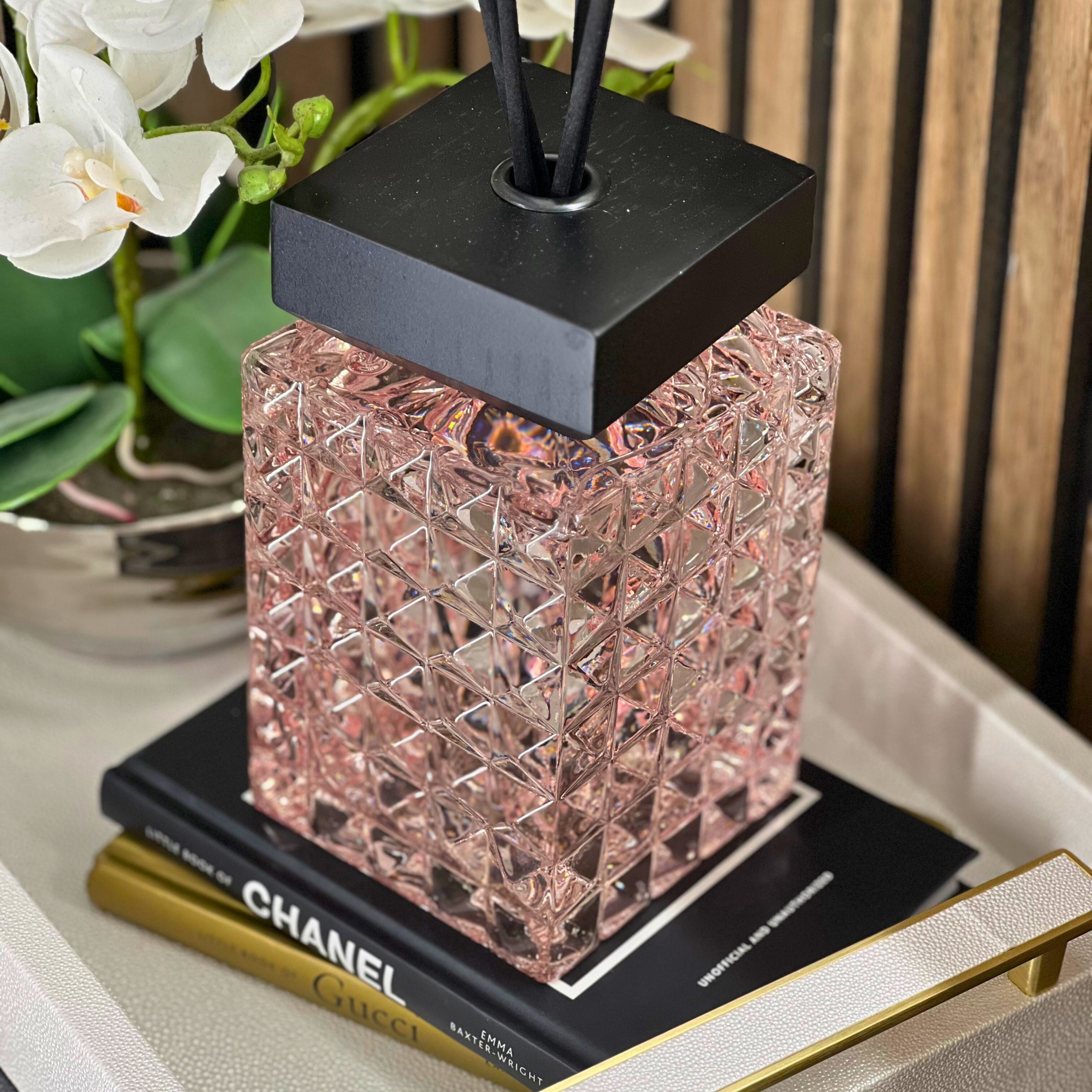 Desire Aroma Velvet Rose & Oud 1000ml Reed Diffuser Lesser & Pavey Ltd