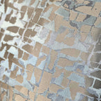 Malini Large Colchester Taupe Cushion 56x56 malini