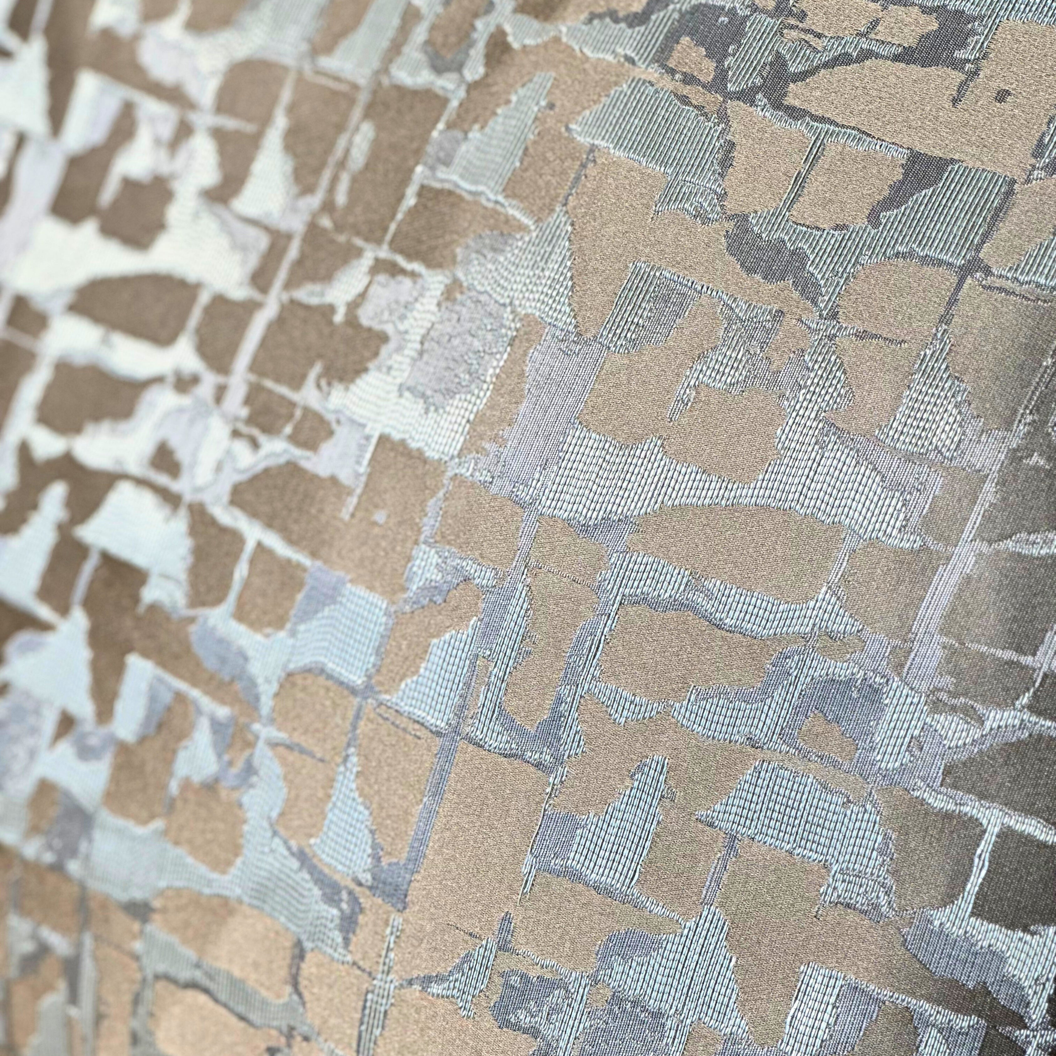 Malini Large Colchester Taupe Cushion 56x56 malini