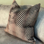 Malini Large Rada Choc Cushion Malini Large Rada Choc Cushion 56x56 malini