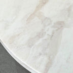 Colby 180cm Beige Oval Marble Dining Table (2506) L H International