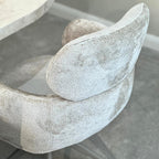 Colby 180cm Oval Marble Dining Set with Apollo Dining Chairs L H International