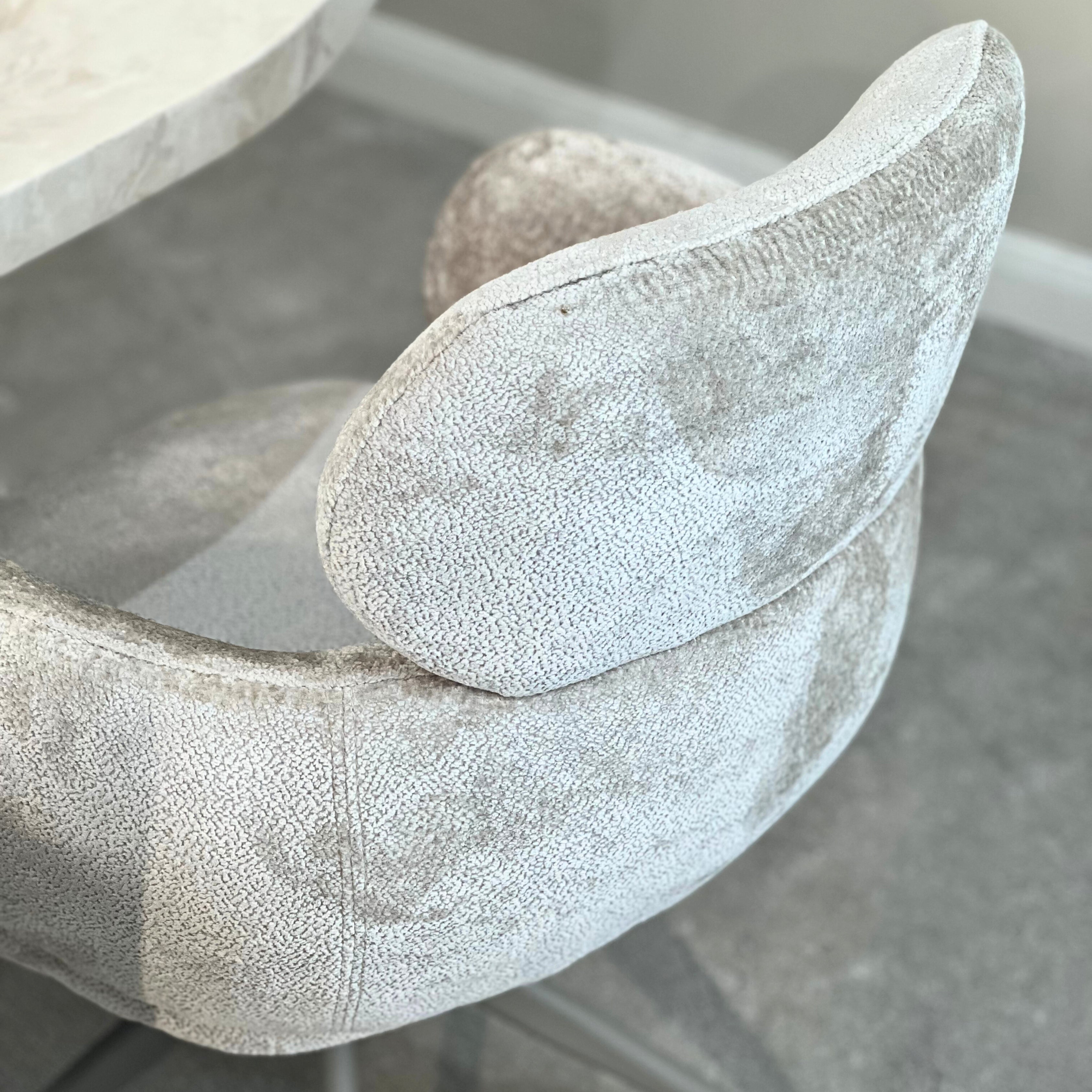 Colby 180cm Oval Marble Dining Set with Apollo Dining Chairs L H International