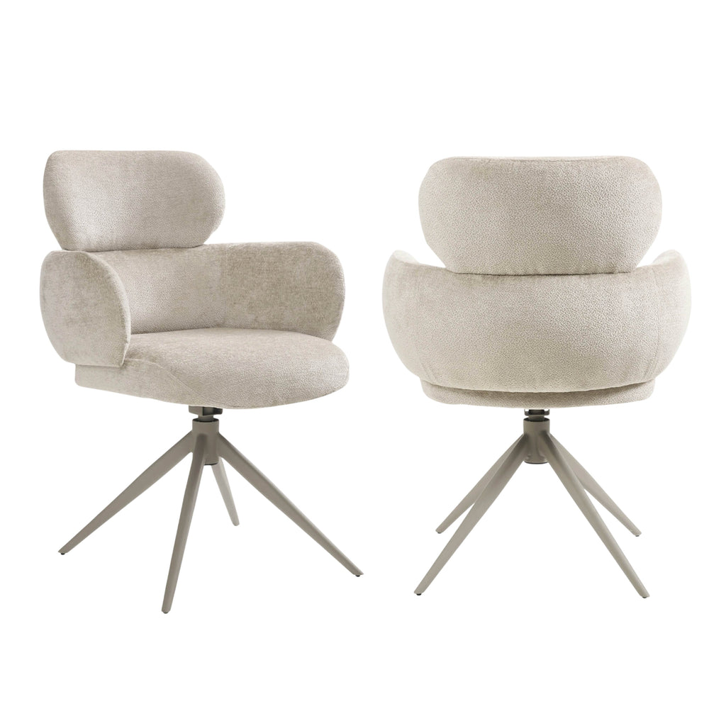 Colby 180cm Oval Marble Dining Set with Apollo Dining Chairs L H International