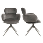 Colby 180cm Oval Marble Dining Set with Apollo Dining Chairs L H International