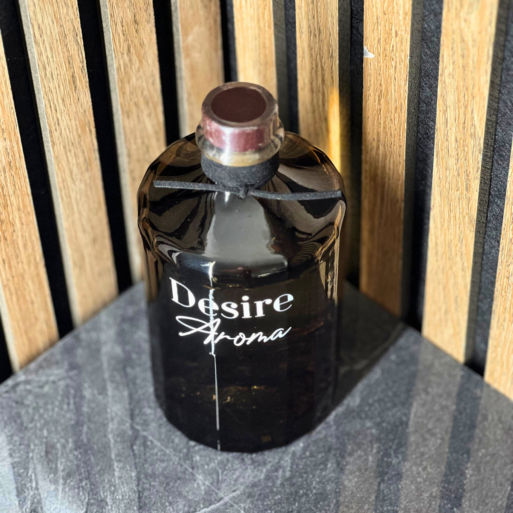 Desire Aroma Santal Peach Rosewood 500ml Reed Diffuser Lesser & Pavey Ltd