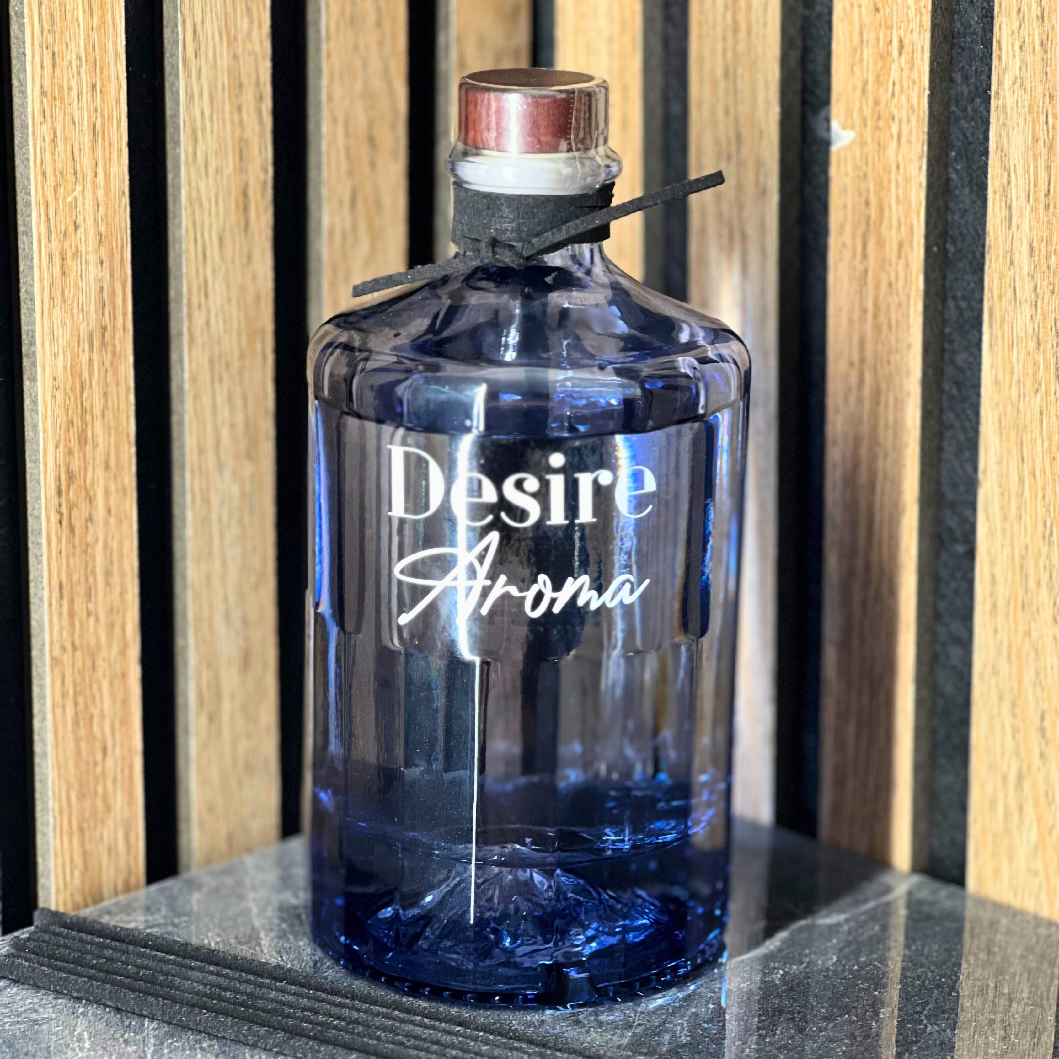 Desire Aroma Cologne Spiced Amber 500ml Reed Diffuser Lesser & Pavey Ltd