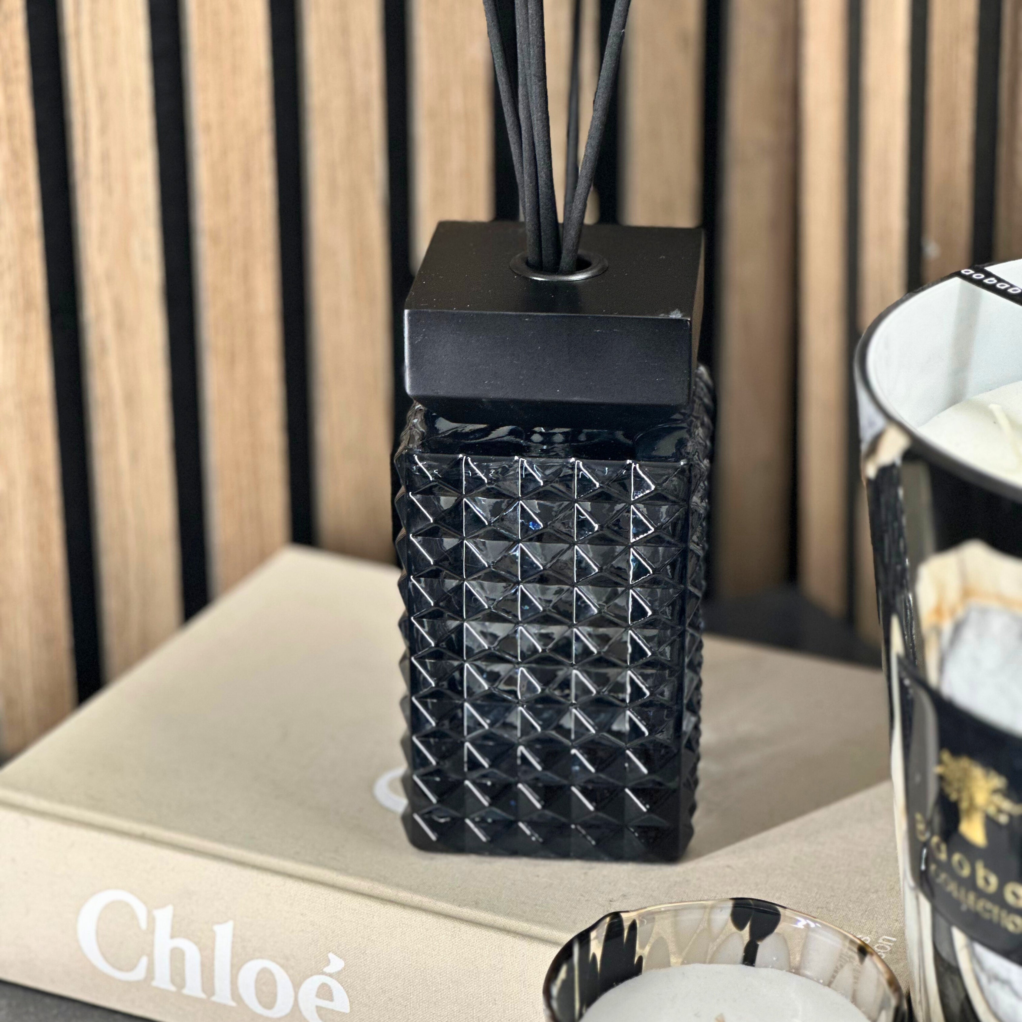 Desire Aroma Shangri La 500ml Cut Glass Reed Diffuser Lesser & Pavey Ltd