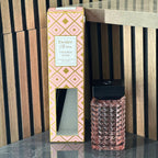 Desire Aroma Velvet Rose & Oud 500ml Cut Glass Reed Diffuser Lesser & Pavey Ltd