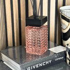 Desire Aroma Velvet Rose & Oud 500ml Cut Glass Reed Diffuser Lesser & Pavey Ltd