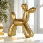 Gold Balloon Dog Decorative Ornament richmond Interiors
