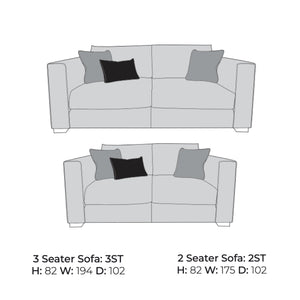 2+3 Seater Sofa Set
