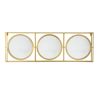 Hague Mirror Brass 1800x100x610mm Home Store Living