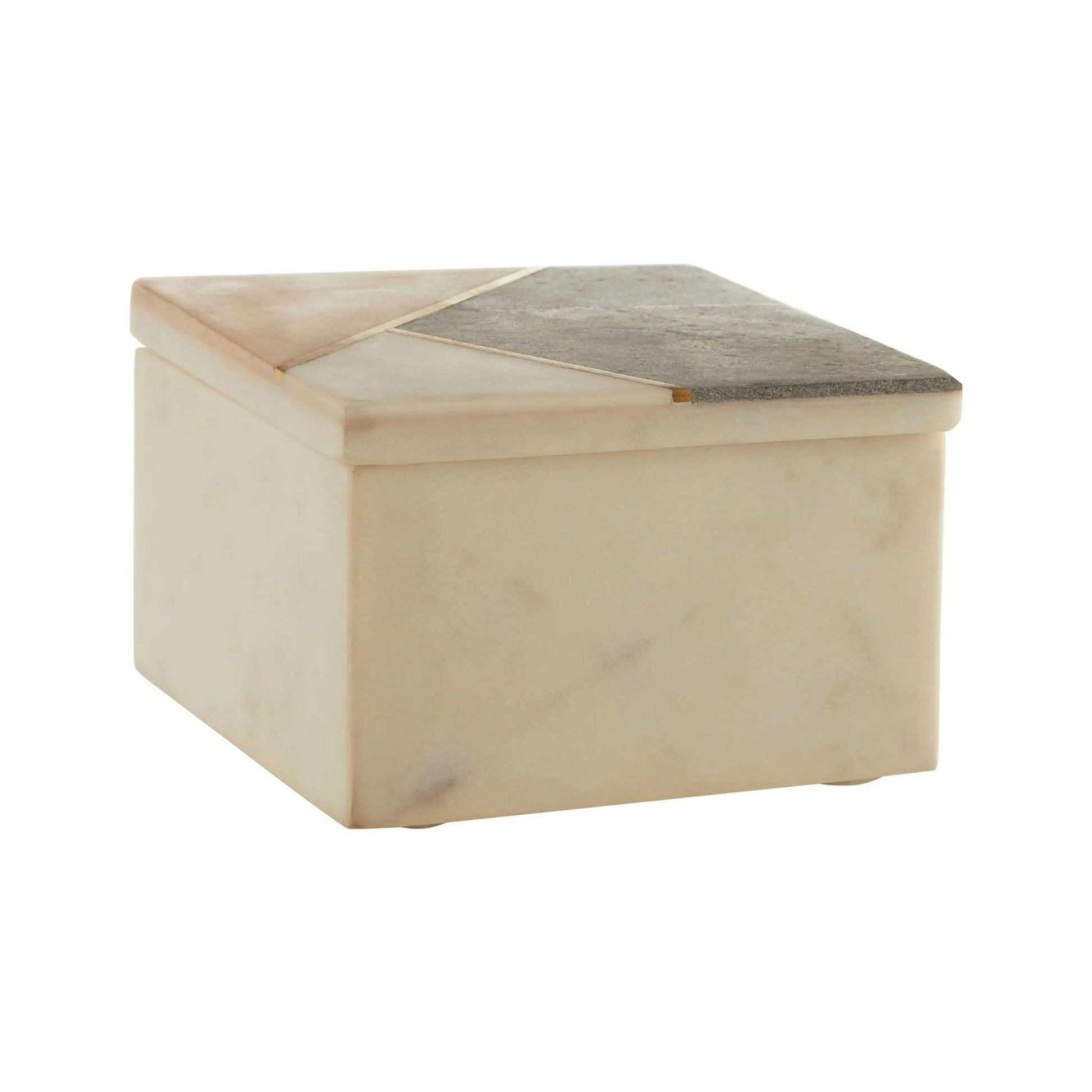 Yaga Marble Rectangle Trinket Box - Home Store Living