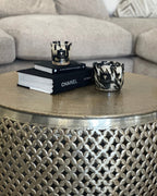 Khalasar Light Gold Round Coffee Table Gallery Direct