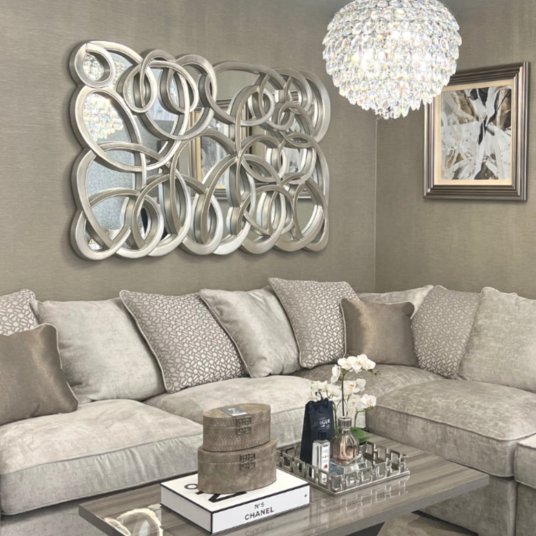 Julias Champagne Swirl Mirror RV Astley