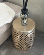 Khalasar Light Gold Round Side Table Gallery Direct