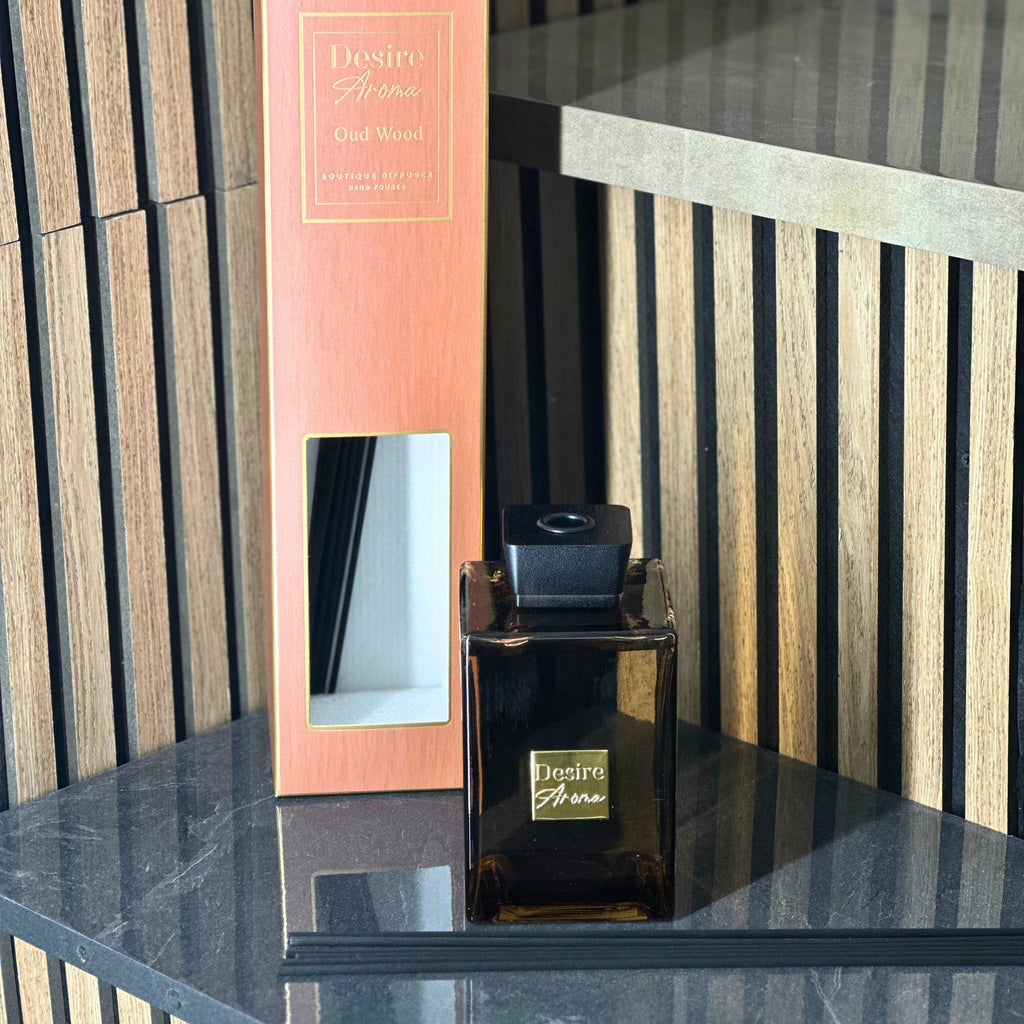 Desire Aroma Oud Wood 1000ml Reed Diffuser Lesser & Pavey Ltd