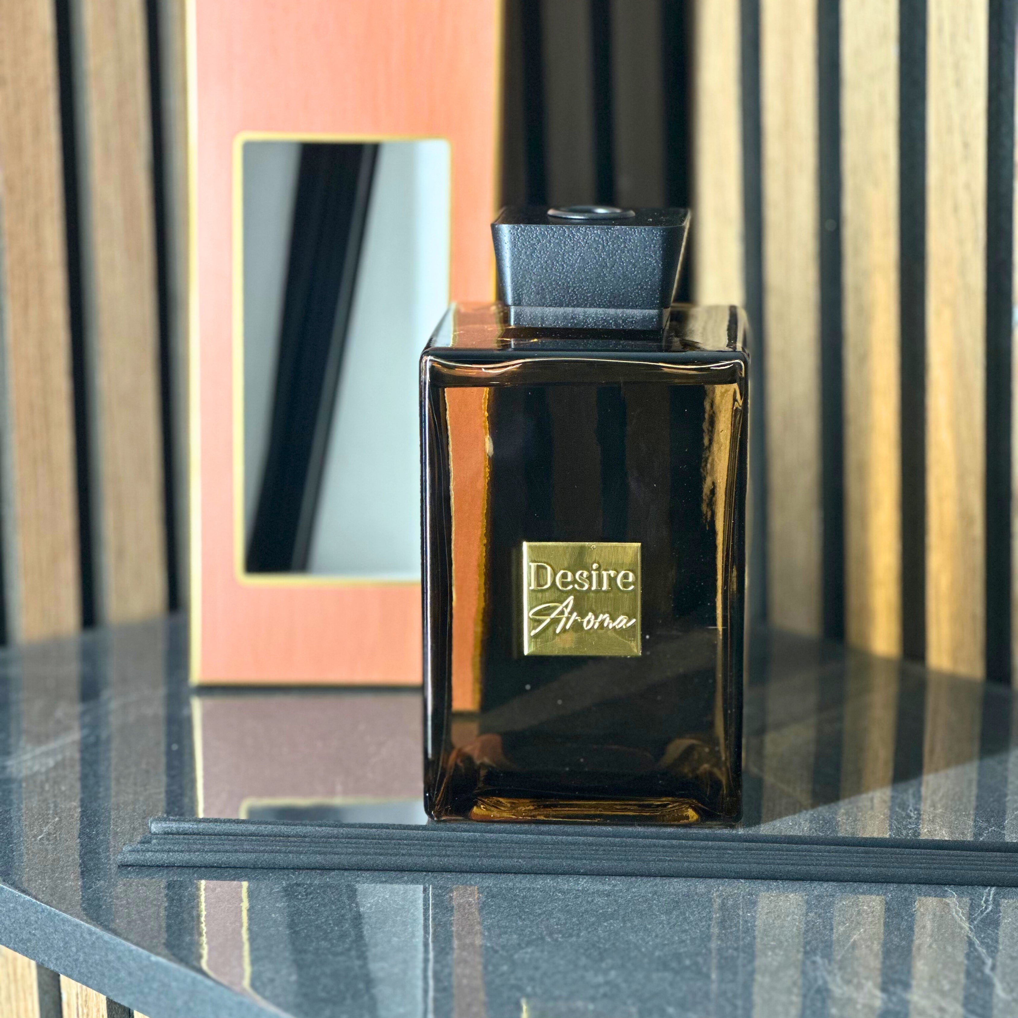 Desire Aroma Oud Wood 1000ml Reed Diffuser Lesser & Pavey Ltd