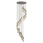 Bonni 21 Light Adjustable E27 Round Pendant Chandelier Home Store Living