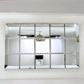 Venetian 15 Piece Panel Mirror Set Home Store Living