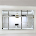 Venetian 15 Piece Panel Mirror Set Home Store Living