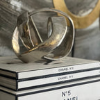 Silver Aluminium Knot Ornament premier housewares