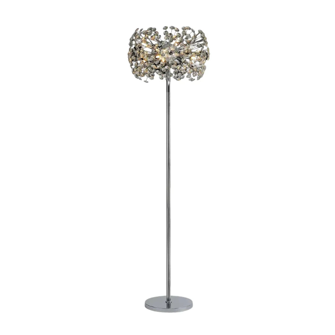 Brantley 8 Light Crystal Floor Lamp Home Store Living