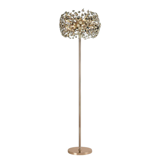 Brantley 8 Light Crystal Floor Lamp Home Store Living