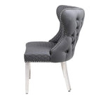 Emperor Grey Dining Chairs (Set of 2) Home Store Living