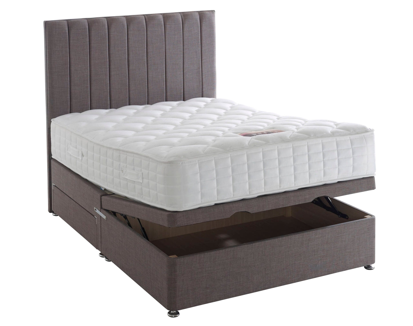 Vermont Ottoman Bed Set with 24" Headboard