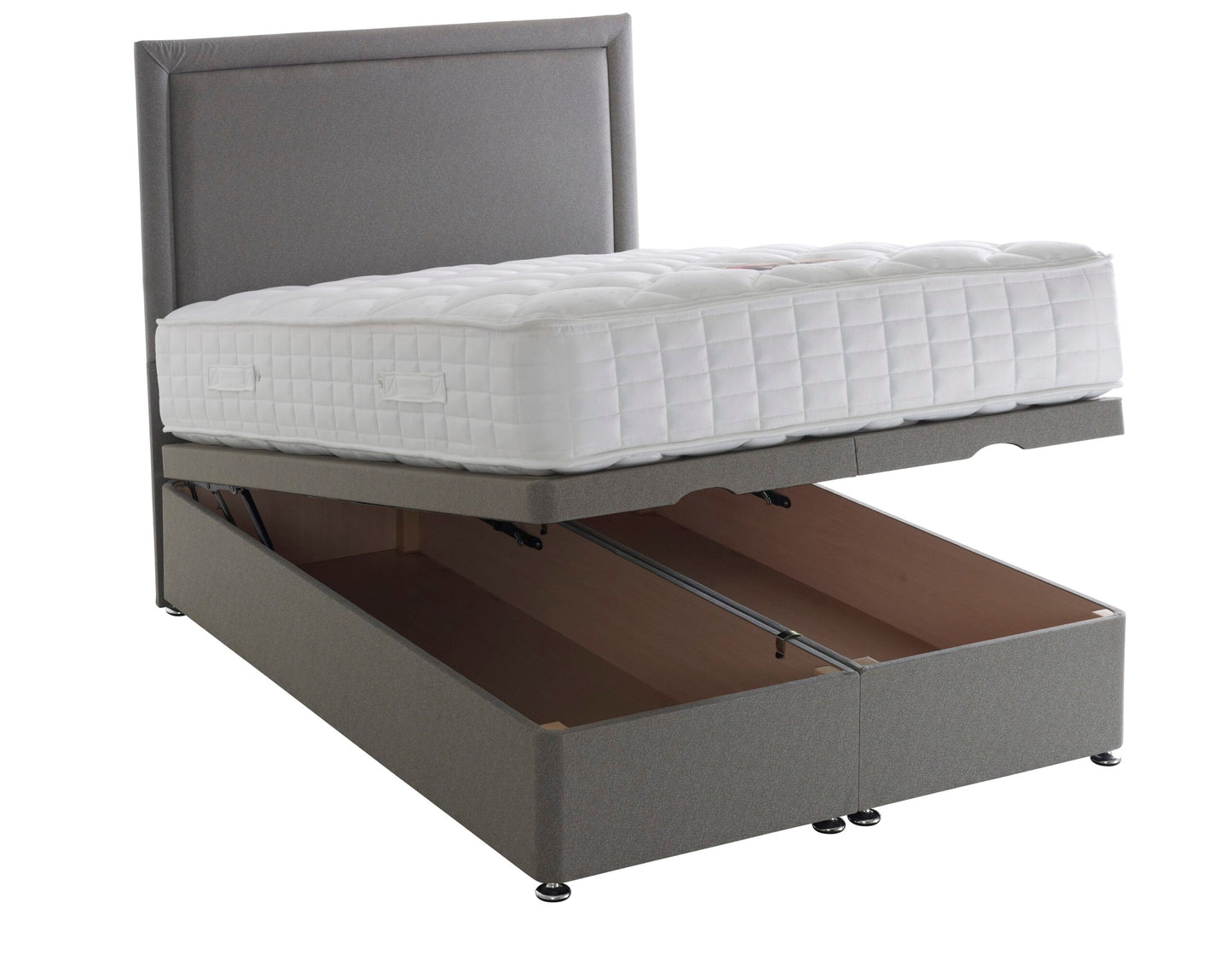 Vermont Ottoman Bed Set with 24" Headboard