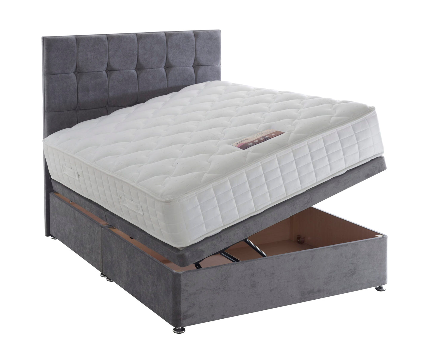 Vermont Ottoman Bed Set with 24" Headboard