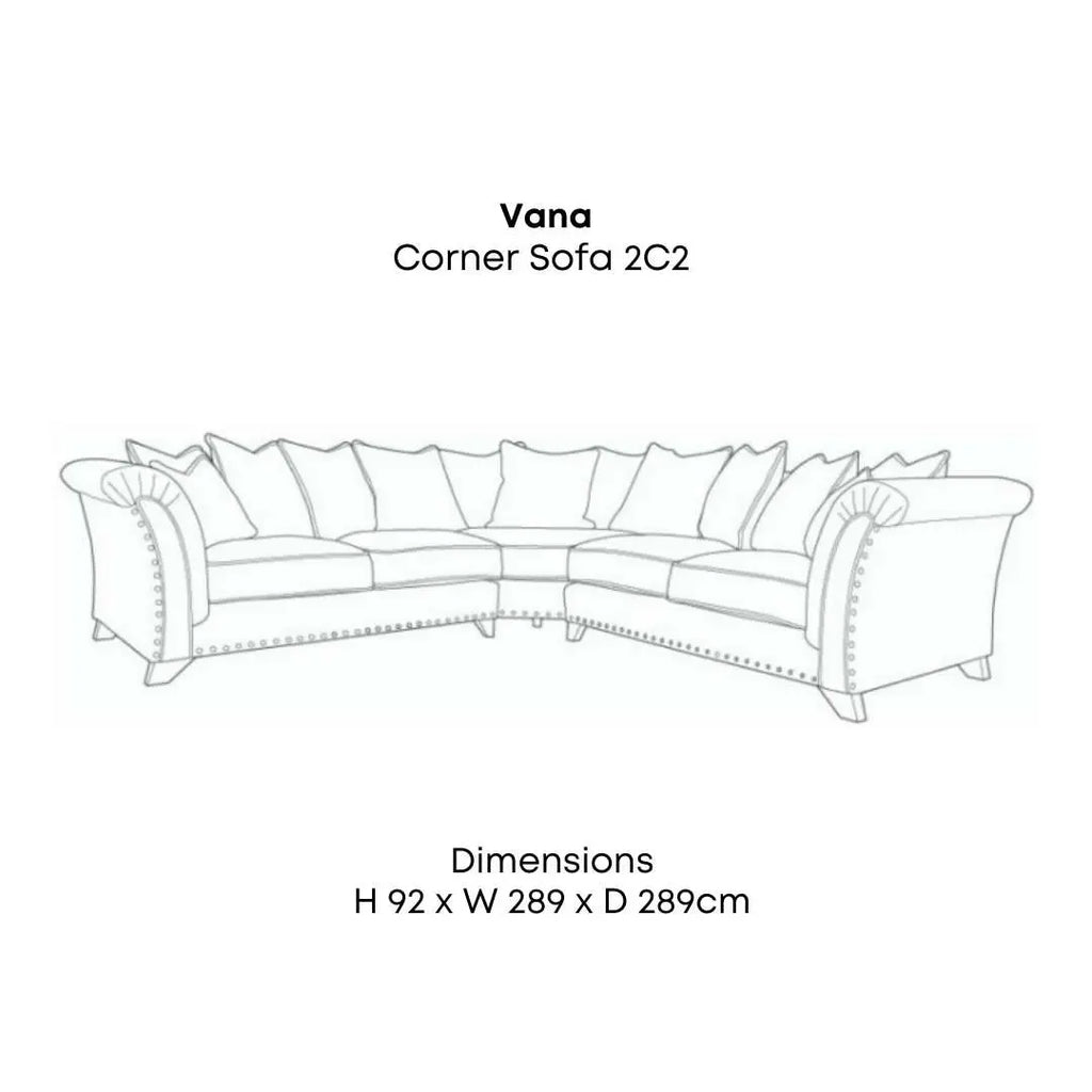 Vana Velveteen Sofa Range Home Store Living