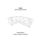 Vana Velveteen Sofa Range Home Store Living