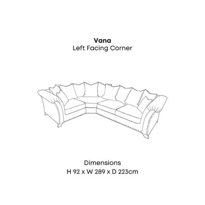 Vana Velveteen Sofa Range Home Store Living