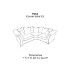 Vana Velveteen Sofa Range Home Store Living