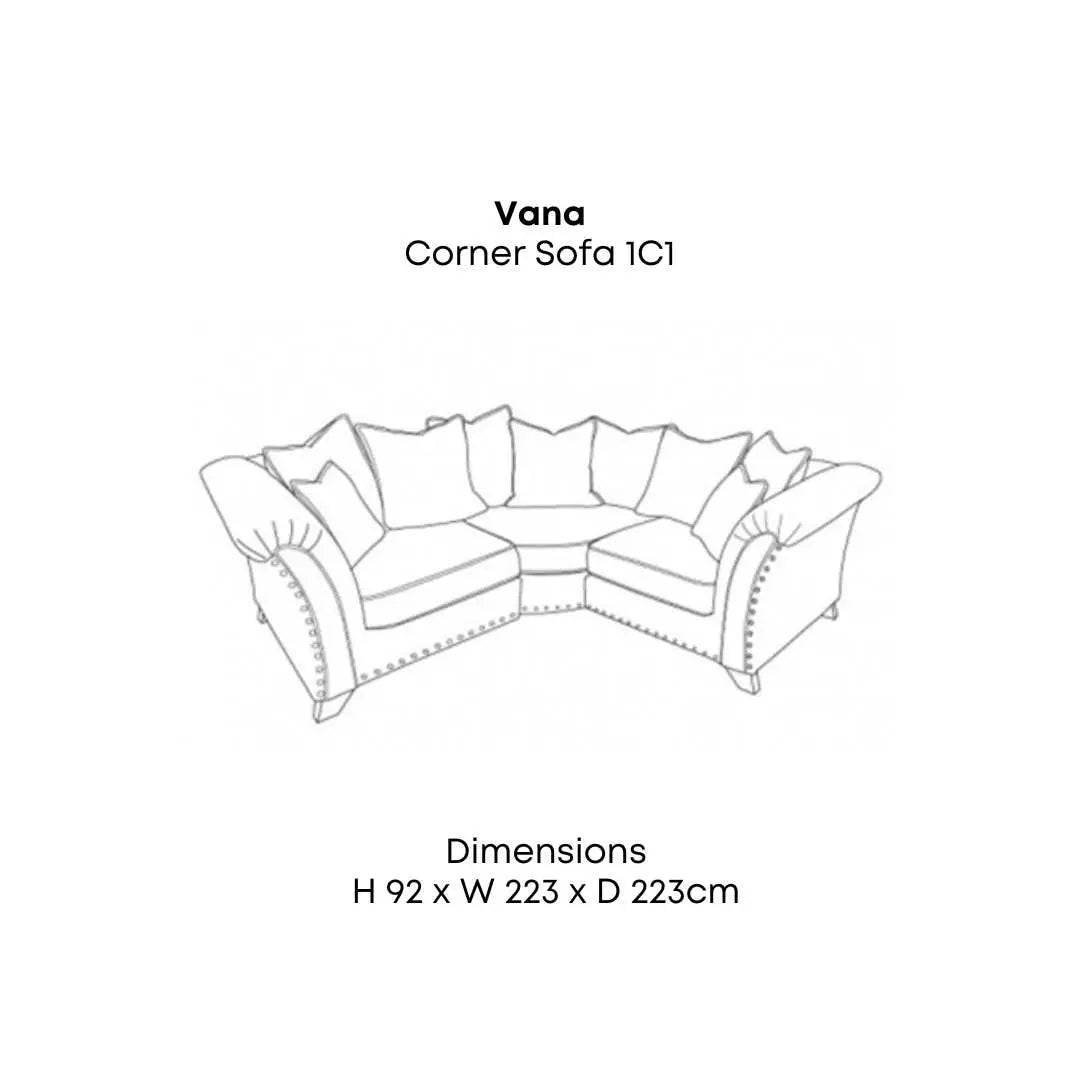 Vana Velveteen Sofa Range Home Store Living