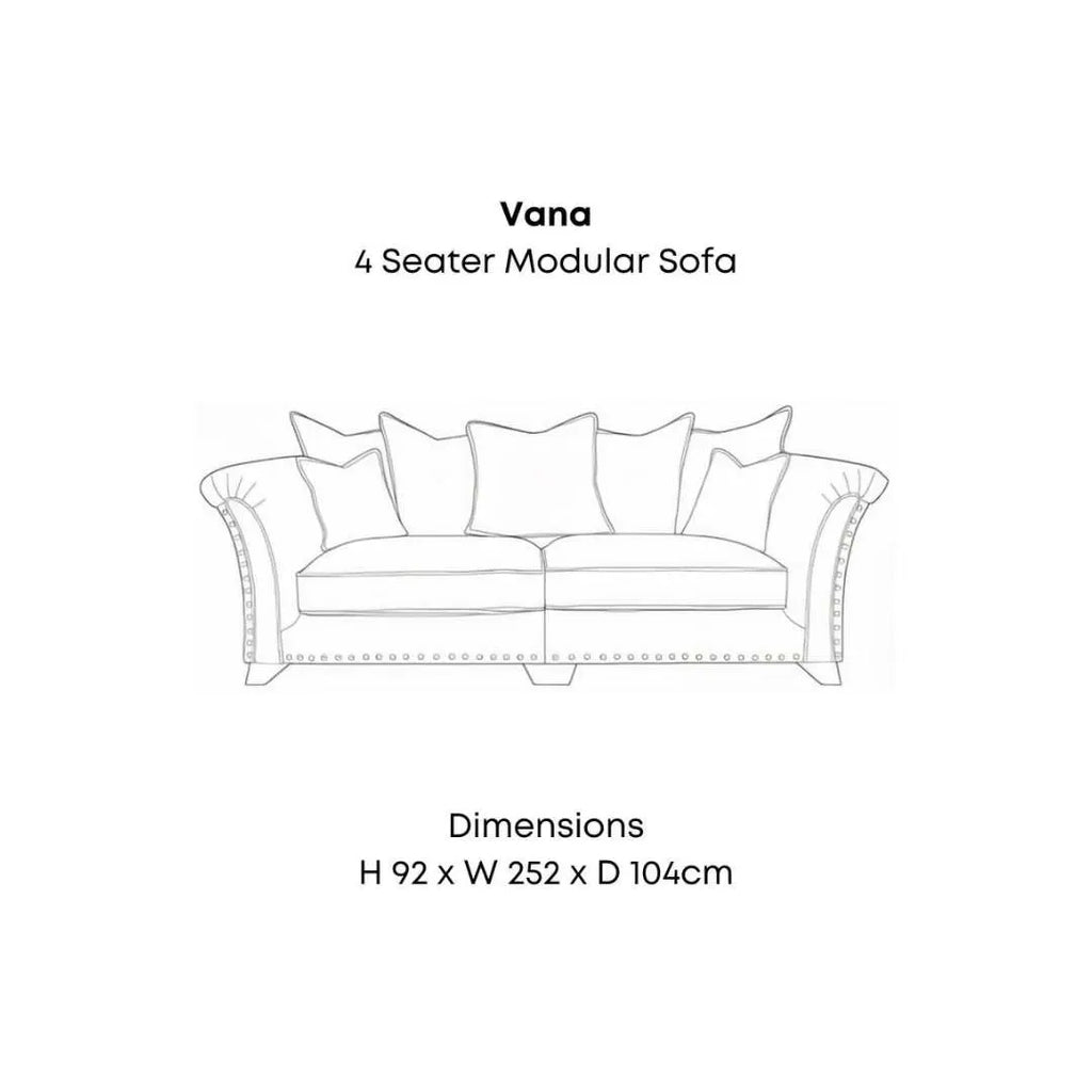Vana Velveteen Sofa Range Home Store Living