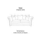 Vana Velveteen Sofa Range Home Store Living