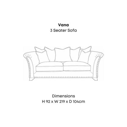 Vana Velveteen Sofa Range Home Store Living