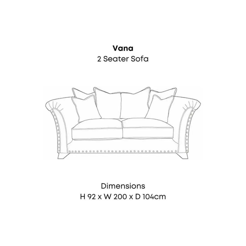 Vana Velveteen Sofa Range Home Store Living