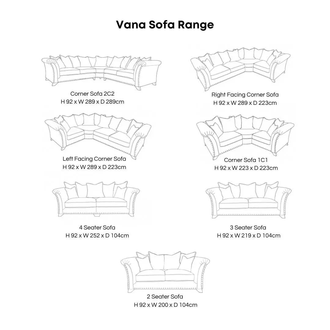 Vana Destiny Sofa Range Home Store Living