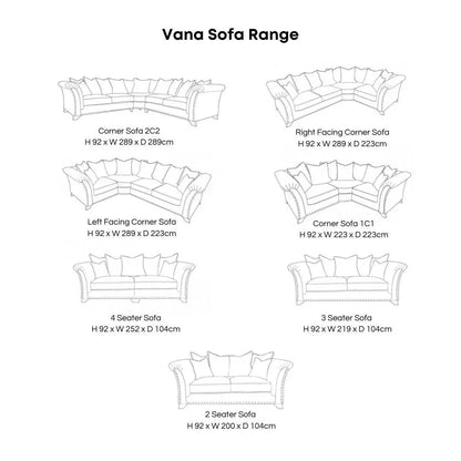 Vana Destiny Sofa Range Home Store Living