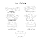 Vana Velveteen Sofa Range Home Store Living