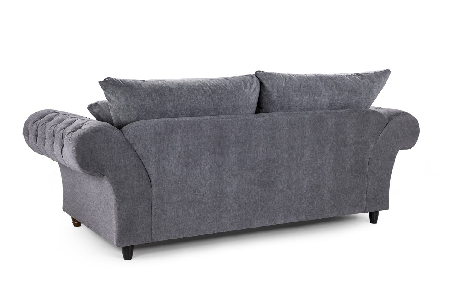 Windsor Fullback Sofa (3 Seater) Grey Home Store Living