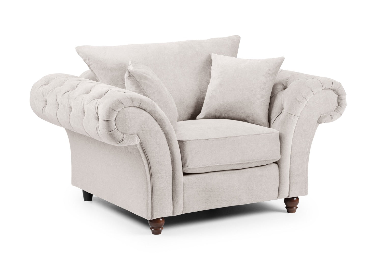 Windsor Fullback Sofa Armchair Stone Home Store Living